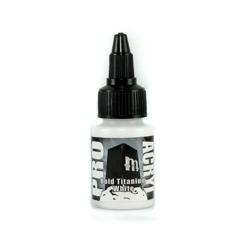 001-Pro Acryl Bold Titanium White 1
