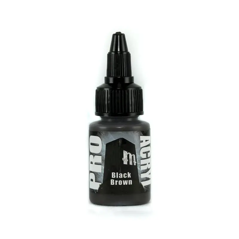 040-Pro Acryl Black Brown 1