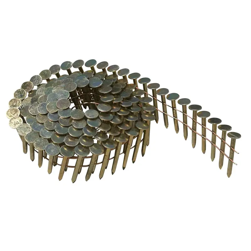 1-1/4" Coil Roofing Nails For Shingles - 15 Degree - Galvanized (120 Nails/Coil) 9