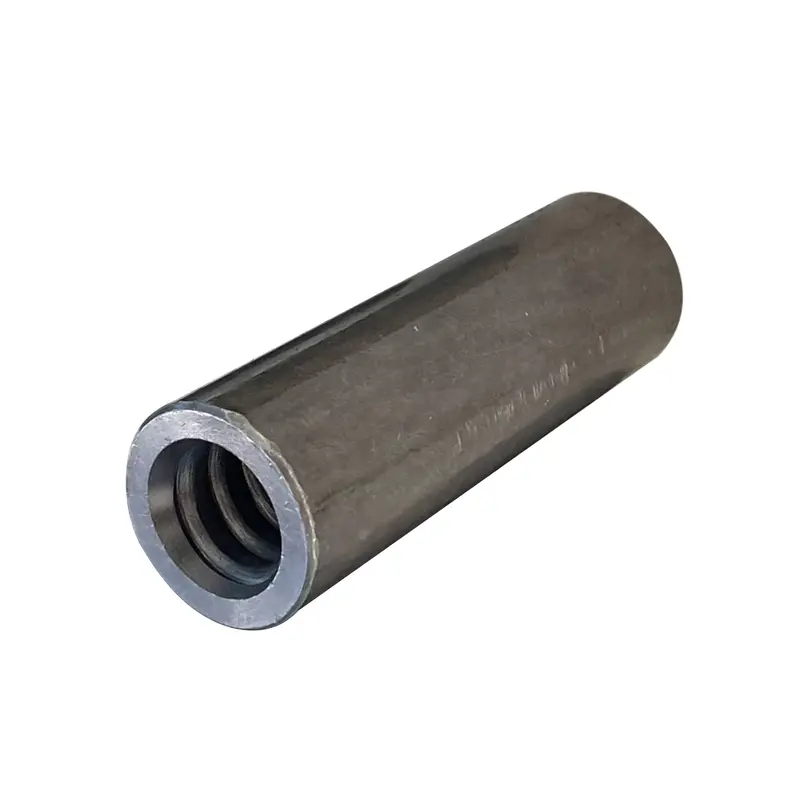 1/2" Coil Rod Coupler - Round Threaded Coupling Nuts 1
