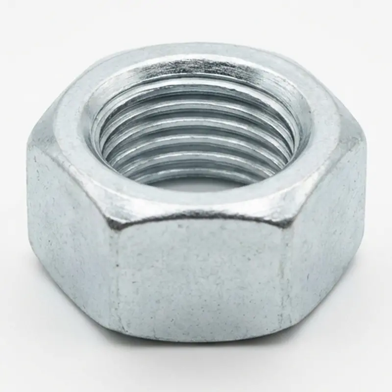1/2" Hex Coil Rod Nuts (Threaded) - Galvanized (Zinc Plated) 8