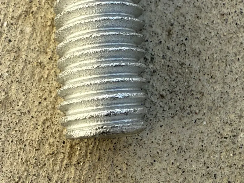 1/2” X 5” Galvanized Carriage Bolts For Wood - Round Head 9