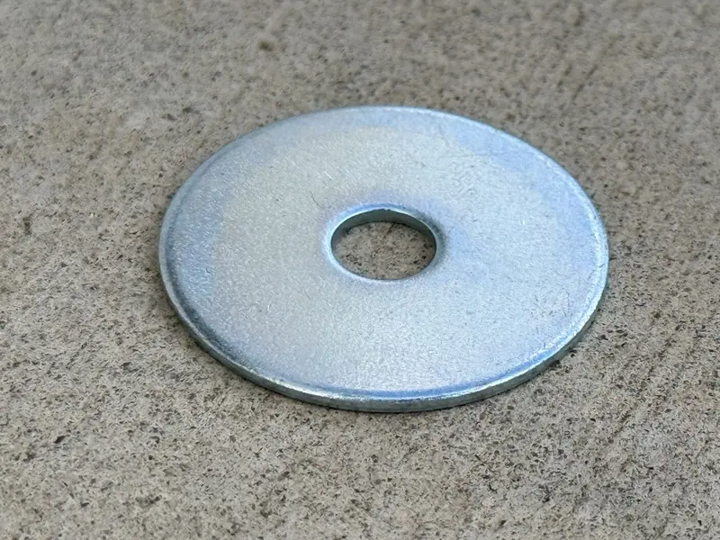 1/4” X 1-1/4” Galvanized Fender Washer (Zinc Plated) 8