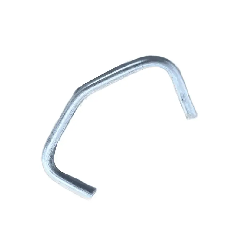 1" Galvanized Hog Rings For Chain Link Fence - 12.5 Ga Steel 1