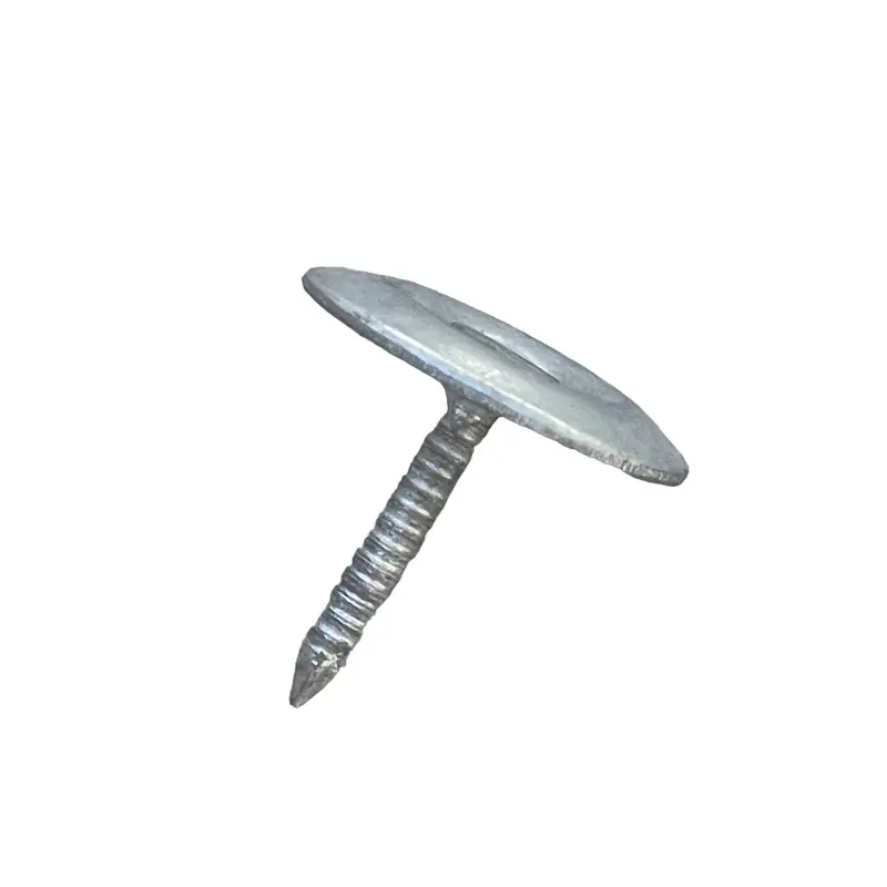 1" Metal Cap Fluted Masonry Nails - Galvanized (Appx. 75 Nails / Lb) 1