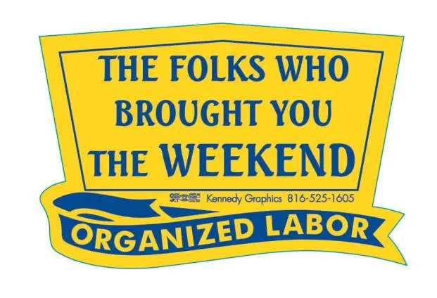 10 Pack - The Folks Who Brought You The Weekend Hardhat Stickers K-8 S-23… 1