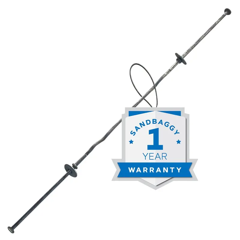 10" X 4 ¾" Standard Snap Ties For Concrete Forms (Short End) - 1" Flat Steel Washer 1