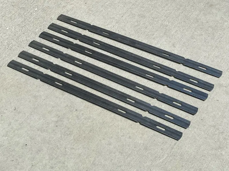 10" X Flat Ties For Concrete Forms - 11 Gauge Steel 9