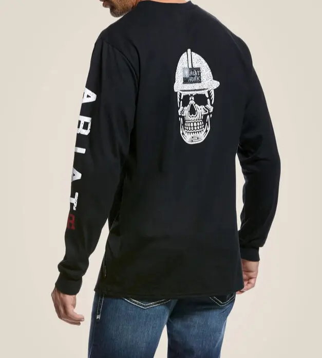 10026434-Fr Roughneck Skull Logo Shirt 1
