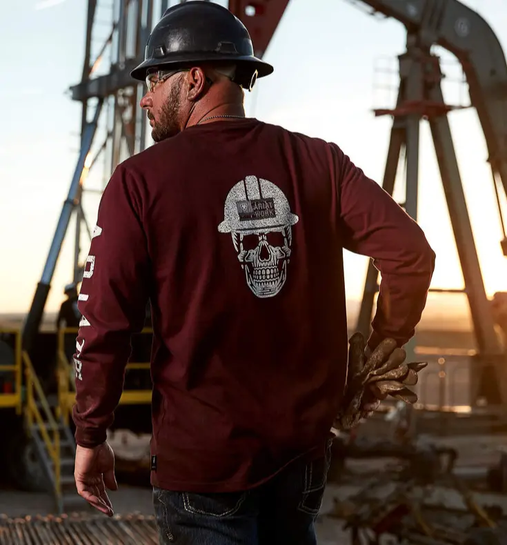 10026435-Fr Roughneck Skull Logo Shirt 1