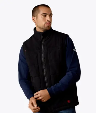 10027847  Mns Fr Crius Insulated Vest (Black) 1