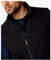 10027847 Mns Fr Crius Insulated Vest (Black) 3