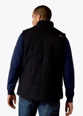10027847 Mns Fr Crius Insulated Vest (Black) 4