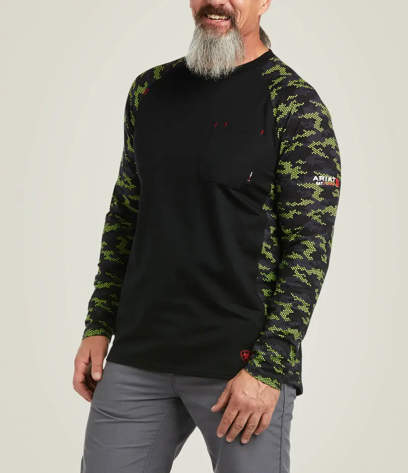 10039165-Mns Fr Camo Baseball Shirt 1