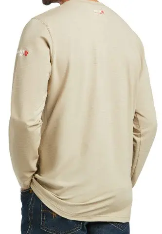 10039464-Fr Baselayer T-Shirt-Khaki 1