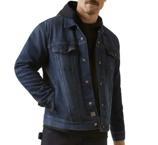 10041075-Fr Denim Trucker Jacket 1