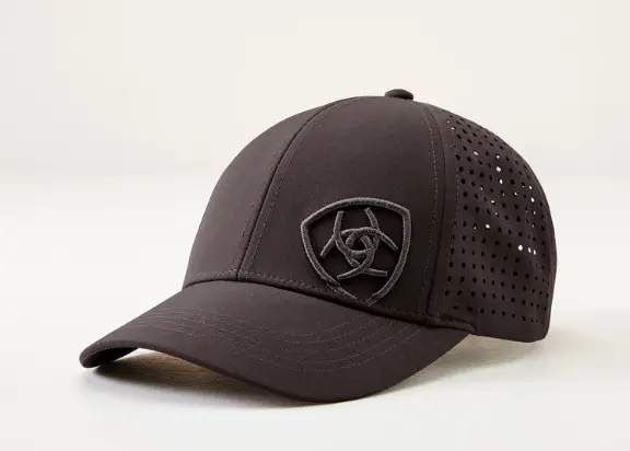 10051076 Ariat Shield Performance Cap Black 1