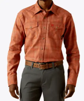 10062745 Mns Fr Wayne Retro Fit Snap Work Shirt 1