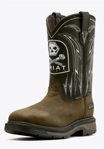 10074207-Workhog Xt Bolt Skull Waterproof Wide Square Toe Carbon Toe 1