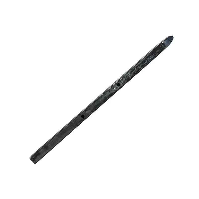 12" Square Steel Concrete Form Stakes With Nail Holes - 5/8" Wide 1