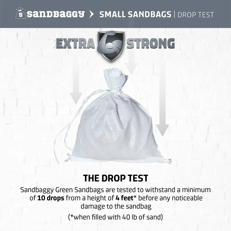 12” X 15” Small Empty Sandbags - Uv Protected - Hold Down Signs & Tents 3