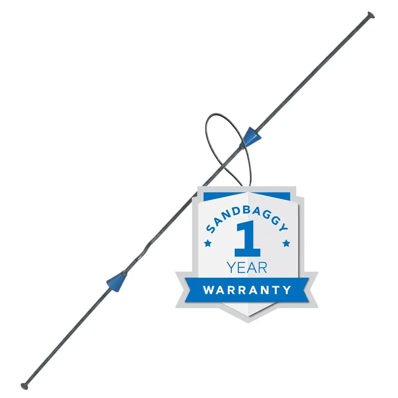 12" X 8 ¼" Standard Snap Ties For Concrete Forms (Long End) - 1" Plastic Cones 1