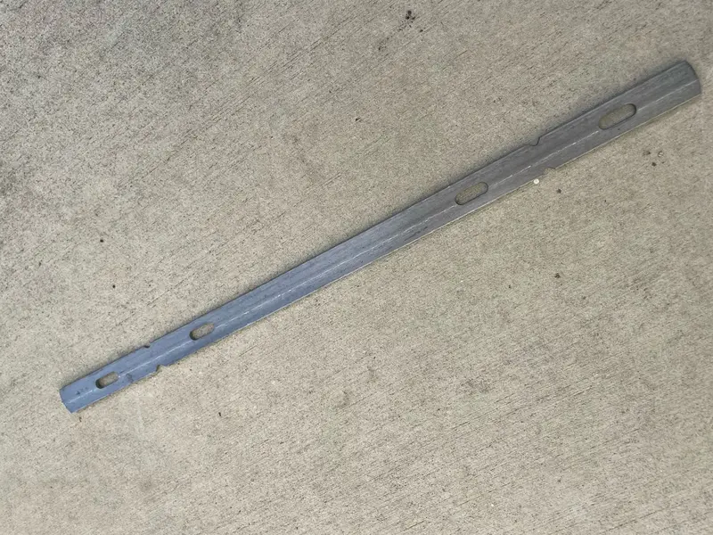 12" X Flat Ties For Concrete Forms - 11 Gauge Steel 7