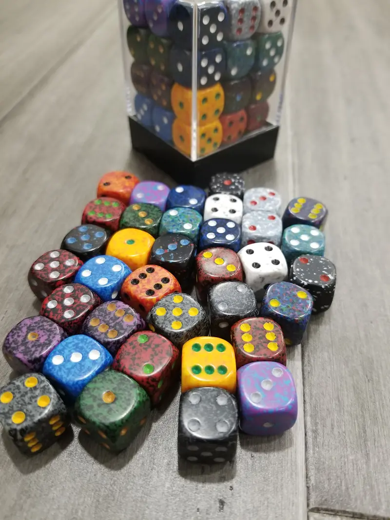 12Mm- D6 Fortress Attack Dice Brick (36) 1