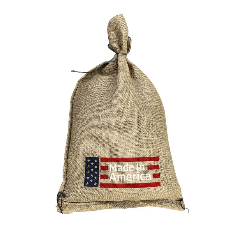 14” X 26” Treated Burlap Sandbags (50 Lb Capacity) - Military Grade (Made In The Usa) 1