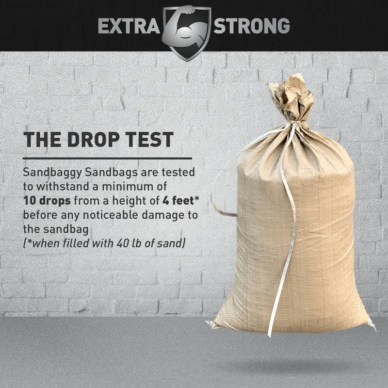 14” X 26” Woven Polypropylene Sandbags For Flooding – Empty & Durable 11