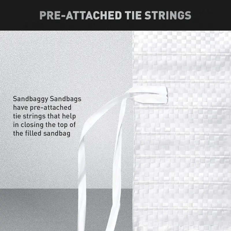14” X 26” Woven Polypropylene Sandbags For Flooding – Empty & Durable 12