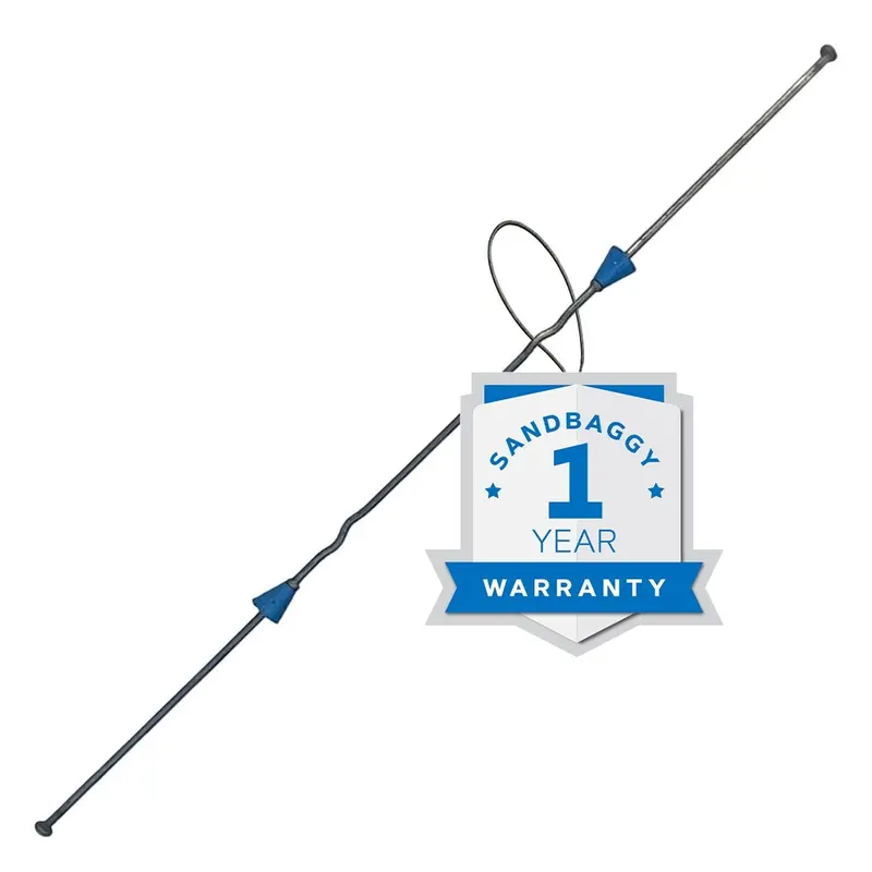 14" X 8 ¼" Standard Snap Ties For Concrete Forms (Long End) - 1" Plastic Cones 1