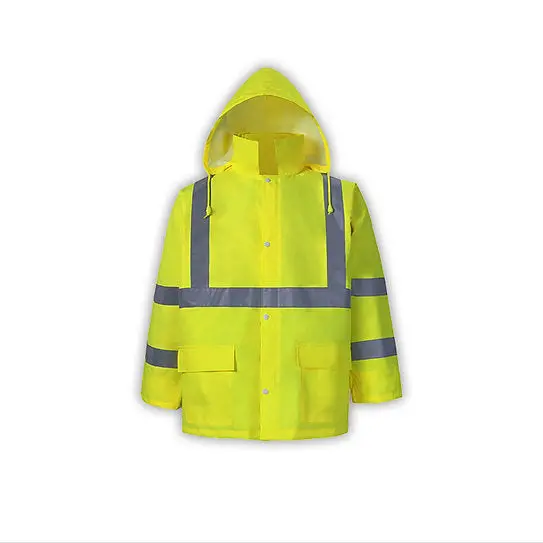 155C-3 - Light Weight Hi Viz Rain Jacket 1