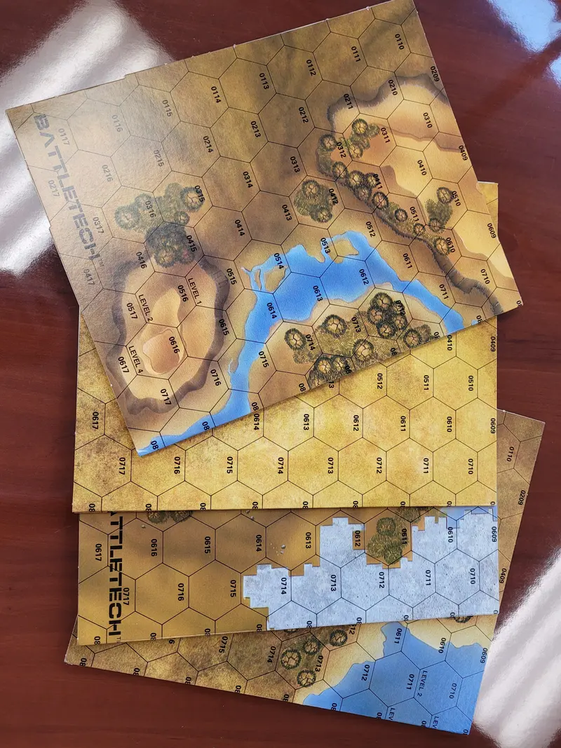 1610 Map Set #1- Fasa 1