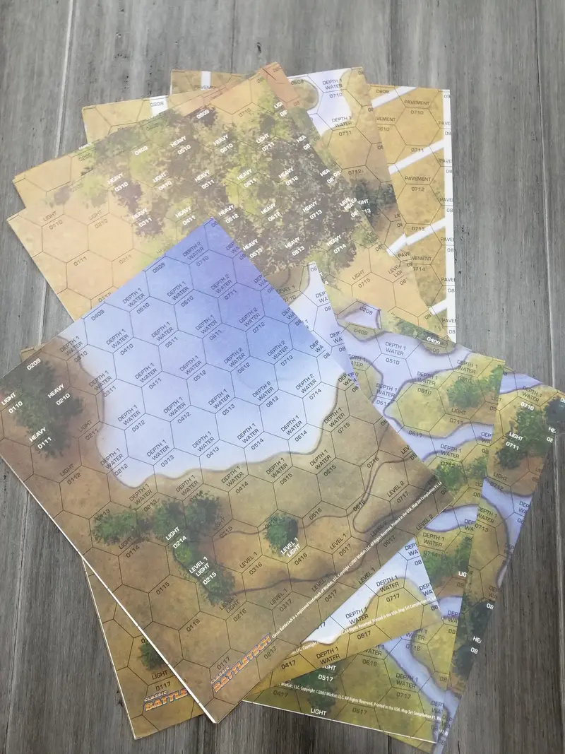 1663 Map Set #4- Fasa 1