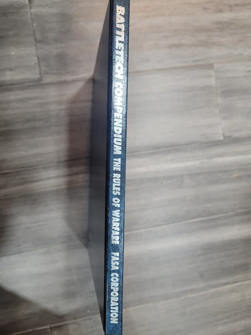 1690 Battletech Compendium The Rules Of Warfare- Limited Edition Cover 2