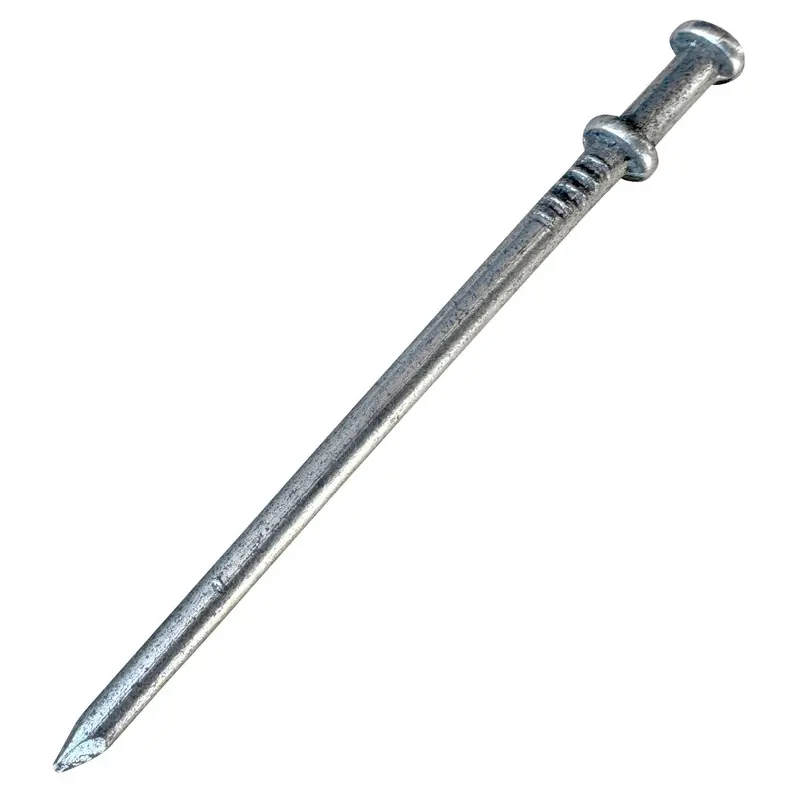16D Duplex Nails (3.5" Long) - Concrete Forms & Scaffolding - 8 Gauge Steel 1