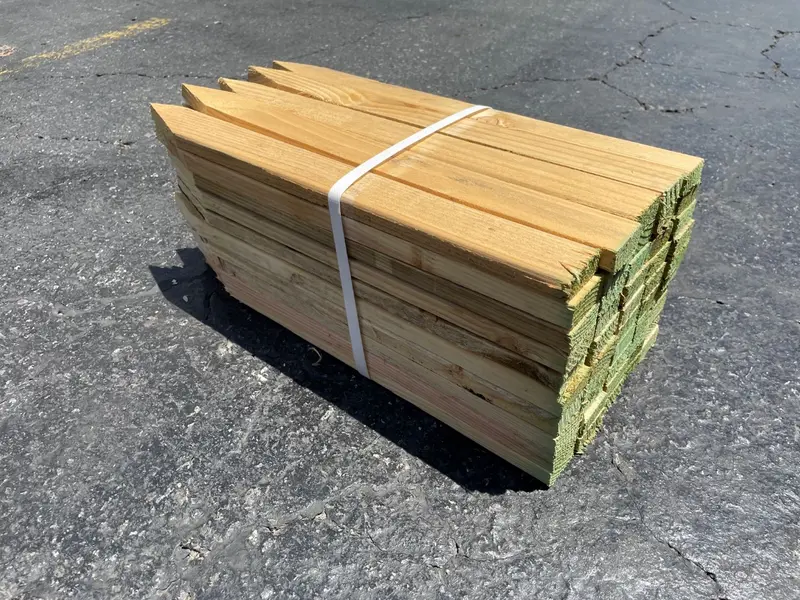 18-Inch Wooden Stakes | Made In Usa 8