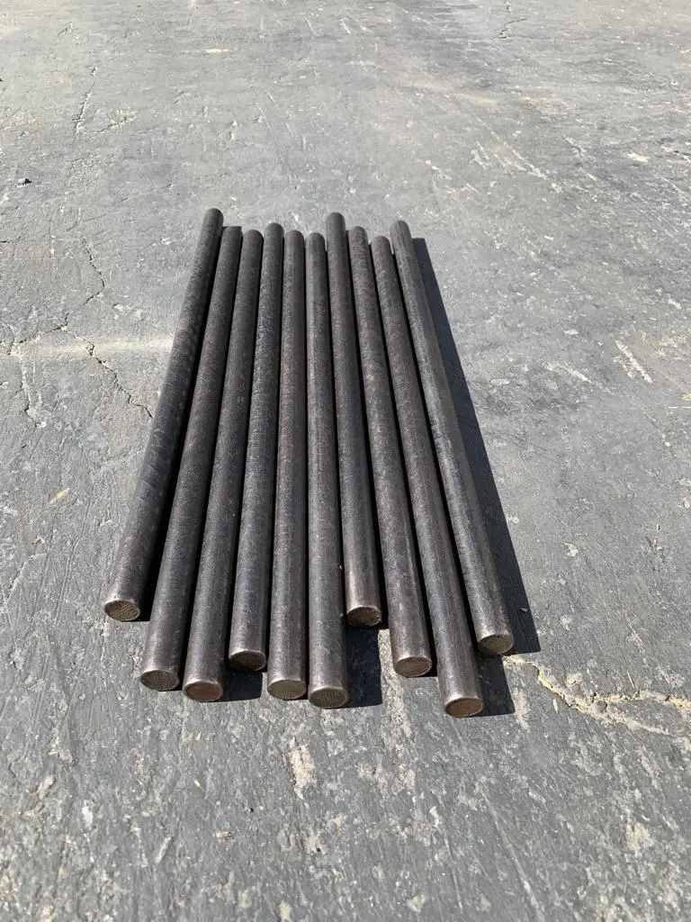 18" Smooth Concrete Dowel Bar - Saw Cut Ends - Plain Steel 12