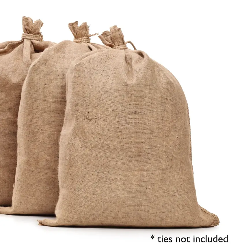 18" X 30" Burlap Potato Sacks (100% Biodegradable) 10