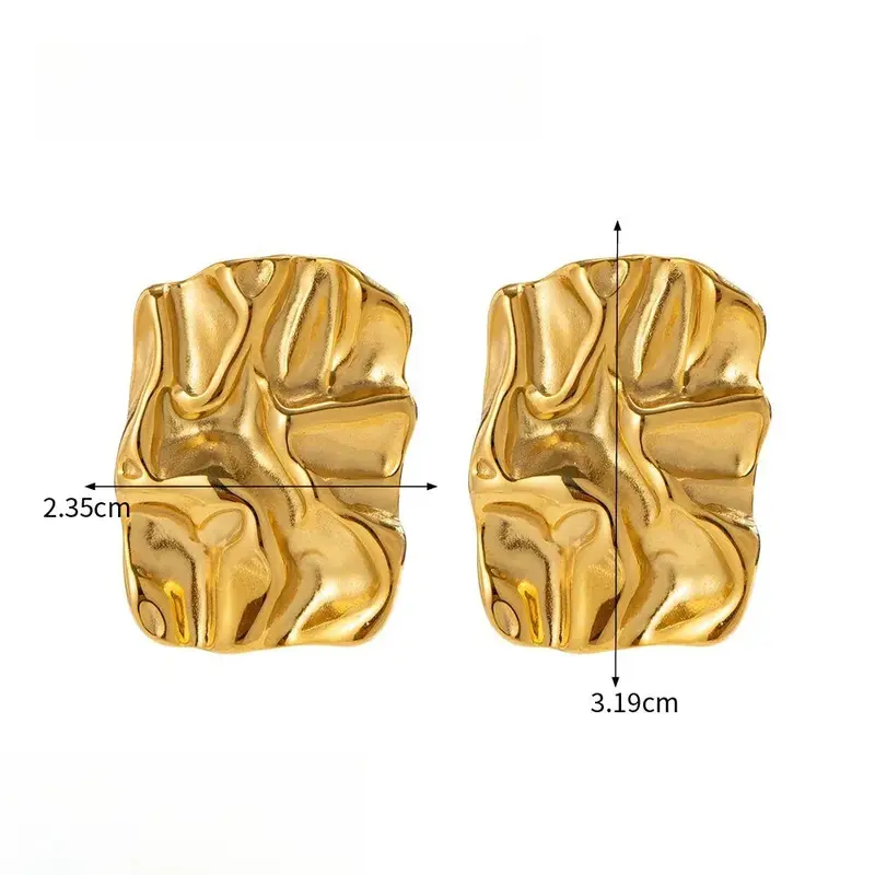 18K Gold Earrings, Rings, And Bracelets For A Luxurious And High-End Look 2