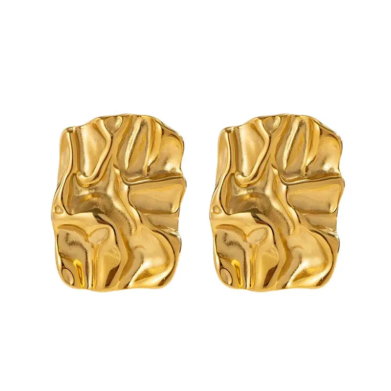 18K Gold Earrings, Rings, And Bracelets For A Luxurious And High-End Look 2