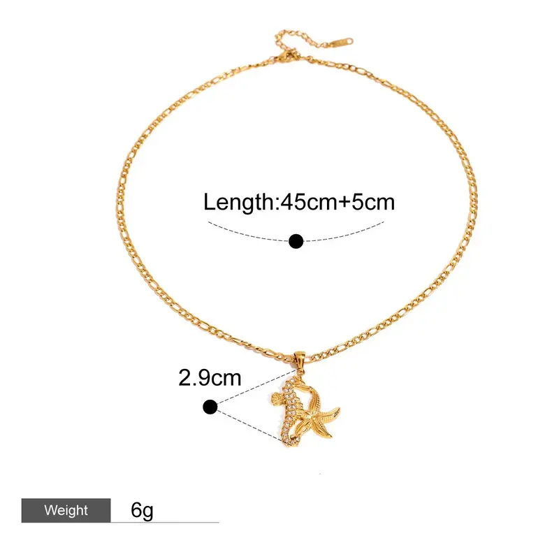 18K Gold Geometric Shape With Texture Design High-End Unique Necklace 3