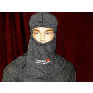 19" Padded Shoulder Fire Hood Color Nomex Fr Blend 1
