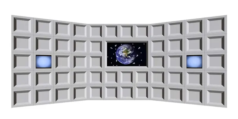1980'S Interview Backdrop 1