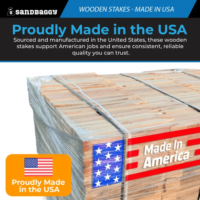 1X3x24 Inch Wooden Stakes | American Douglas Fir For Concrete Forms 3