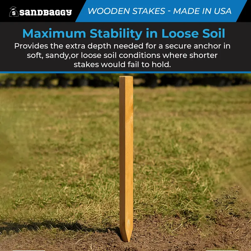 1X3x36 Inch Wooden Stakes | American Douglas Fir For Concrete Forms 5