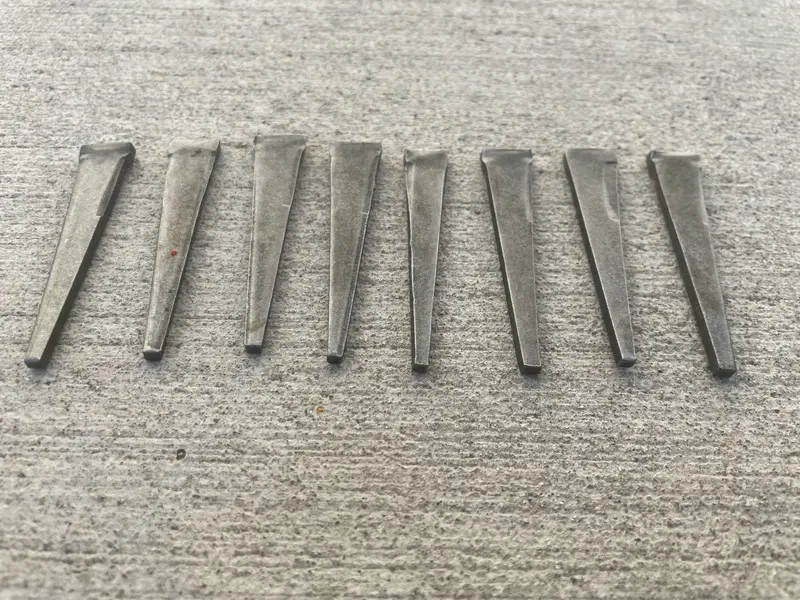 2-1/2" (8D) Cut Masonry Nails For Concrete, Brick, Mortar 8