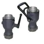 2 1/2" Ball Shutoff With Swivel 1