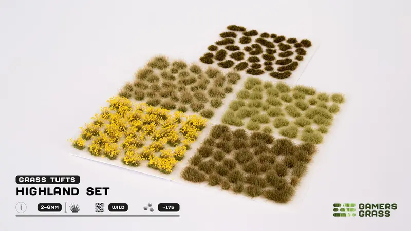 2-6Mm Highland Tuft Set 1